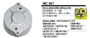 Unıversal Marş Kapağı Arka-Mt Hyundaı H-100/mit.l300  Mc607 - Remark-Mak607