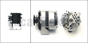 Unıversal Alternatör 12v 80a Erkunt Traktör - Lucas-61920491