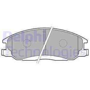 ON FREN BALATASI HYUNDAI STAREX 03-> SANTAFE 01-06 / SSANGYONG KYRON / ACTYON - DELPHI LP1743