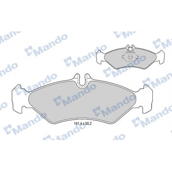 FREN BALATASI ARKA SPRINTER 96>06 LT 28 35 46 96>06 - MANDO MBF015657