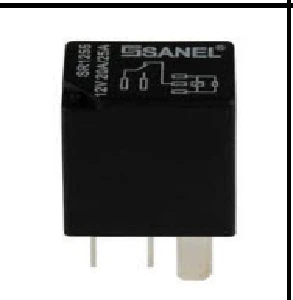 Unıversal Role-12v Mikro 25a 4 Uçlu 30-87-86-85 - Sanel-Sr1254