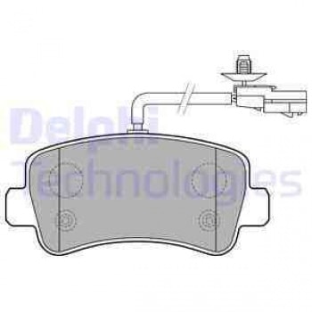 ARKA FREN BALATASI MOVANO MASTER III 2,3CDTI 10> - DELPHI LP2191