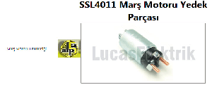 MARŞ OTOMATİĞİ-JT 24V HITACHI ISUZU ŞAMPİYON ORJ.YAYLI (715A) - LUCAS-SSL4011