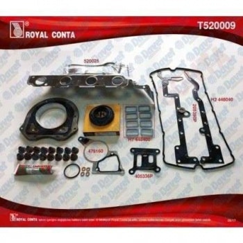 MOTOR TAKIM CONTASI (ALT / UST FULL) / (SKT KECELI SUBAP LASTIKLI ISI SPERLIKLI) S,K,C HARIC TRANSIT - ROYAL T520009
