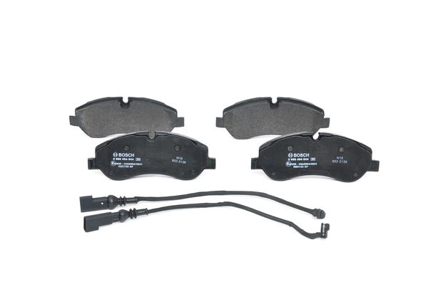 ON FREN BALATASI TRANSIT CUSTOM V362-V363 12> (ARKA TEK TEKER) - BOSCH 0986494844