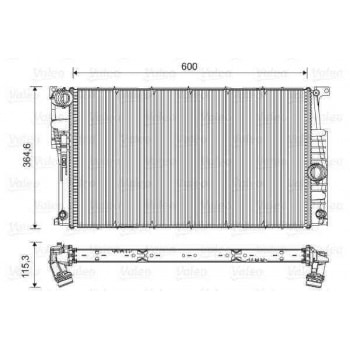 MOTOR SU RADYATORU BMW N20 N26 N55 F20 F30 F32 F34 F36 F22 F80 F82 - VALEO 735455