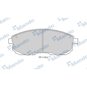 Nissan On Fren Balatası Juke 1.6 2013> Maxıma Qx 1995 2003 - Mando Mbf015001