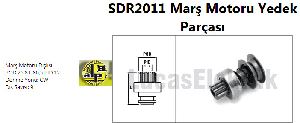 MARŞ DİŞLİSİ-9D (0020) FORD-GENERAL MOTOR - LUCAS-SDR2011