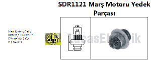 MARŞ DİŞLİSİ-BOS 9D MERCEDES BENZ ZEN0139 - LUCAS-SDR1121