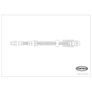 ON FREN HORTUMU BMW F10 F21 F30 F80 11>18 610mm - CORTECO 19037203