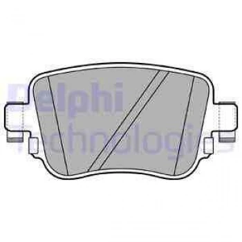 Vag Fren Balatası Arka Sharan 10> Caddy IV 15> A1 10> Q3 11> / Alhambra 10> Leon 12> Octavıa III 13> - Delphi Lp2709