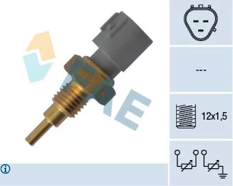 MOTOR SICAKLIK SENSÖRÜ - FAN MÜSÜRÜ (16 VALF) - FAE 33910