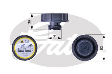 RADYATOR YEDEK SU DEPO KAPAGI FIESTA VI 08 /> FOCUS II 03 /> C MAX 04 /> MONDEO IV 07 /> CONNECT 13 - CABU 330430