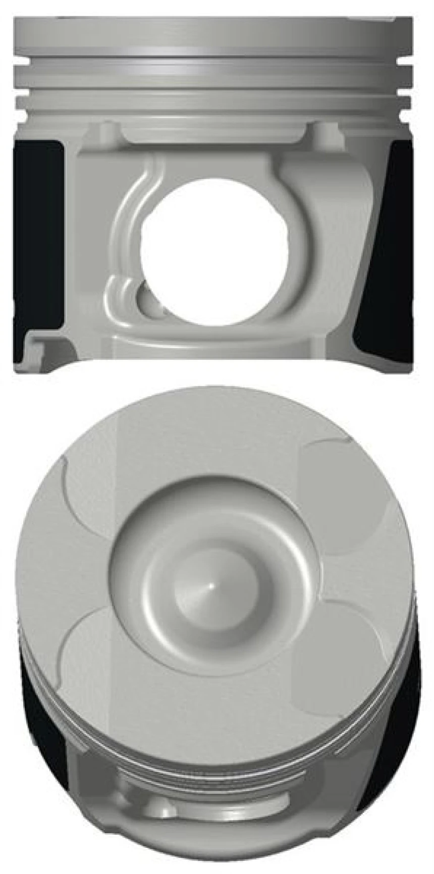 Toyota Ticarı Piston Segman Std Hilux 2005> Çap 92.00 MM Yanma Hücresi 48,20 MM - Goetze 87-72076std