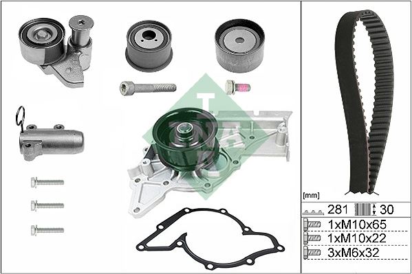 SU POMPALI TRIGER SETI A4 01>04 A6 01>05 3.0 QUATTRO BBJ ASN - INA 530048030