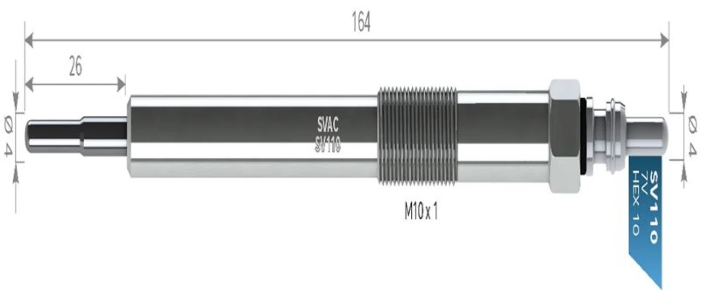 Renault Kizdirma Bujısı Master III 10> Espace IV 06> Koleos I 08> Laguna II 06> Laguna III 08> Megane II 04> - Svac Sv110