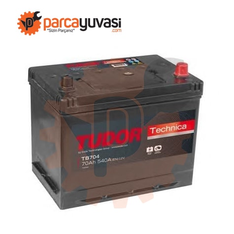 AKU 12V 70 AH 540A D26 (270×173×222) ASYA - TUDOR TB704