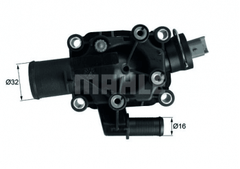 Psa Termostat (89°) Berlingo 1,6 16v 04 / 08=> C2 C3 C4 1,4 1,6 16v 04=> P207 P307 1,6 16v Partner 1,6 0 - Mahle Ti21089