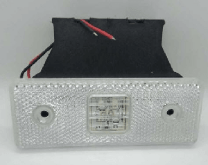 SİDE MARKER LAMBA  SMD LED ARKASI DÜZ  4 LEDLİ BEYAZ - SPRLIGHT-TAS003-12V-B