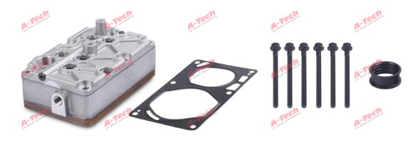 KOMPRESOR SILINDIR KAPAGI CIFT KAFA MERCEDES AXOR-ACTROS-OM547 YANDAN CIKISLI VOITH TIP - A-TECH 505.01.1210