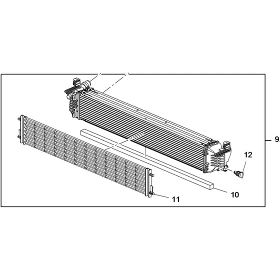 Opel Turbo Radyatoru Opel Astra K D15dvc F15dvc 16> - Psa 39239240