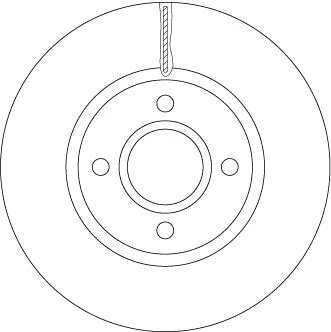 Ford On Fren Disk Aynası B Max 12> Fiesta VI 13> Transıt Courıer 1,5 Tdci 1,6 Tdci 14> - Trw Df6509