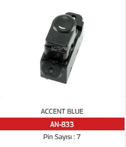 Unıversal Accent Blue Sağ Tekli - Mcar-An833