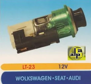 Unıversal İşikli Oto Çakmağı-12v Volkswagen - Ema-Lt23
