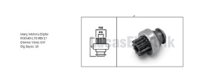MARŞ DİŞLİSİ-KALIN FREZE MF 725 - LUCAS-TMB105