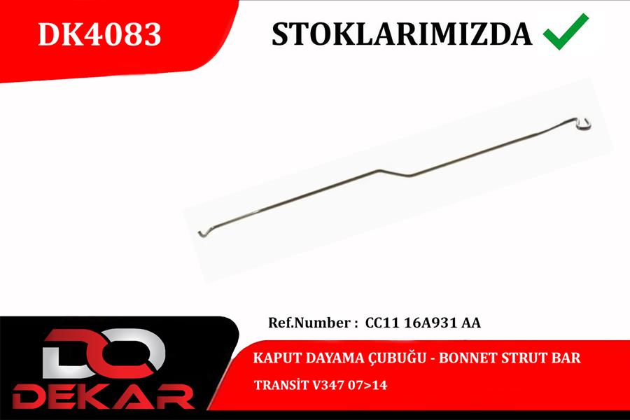 KAPUT DAYAMA CUBUGU TRANSIT V347 07>14 - DEKAR DK4083