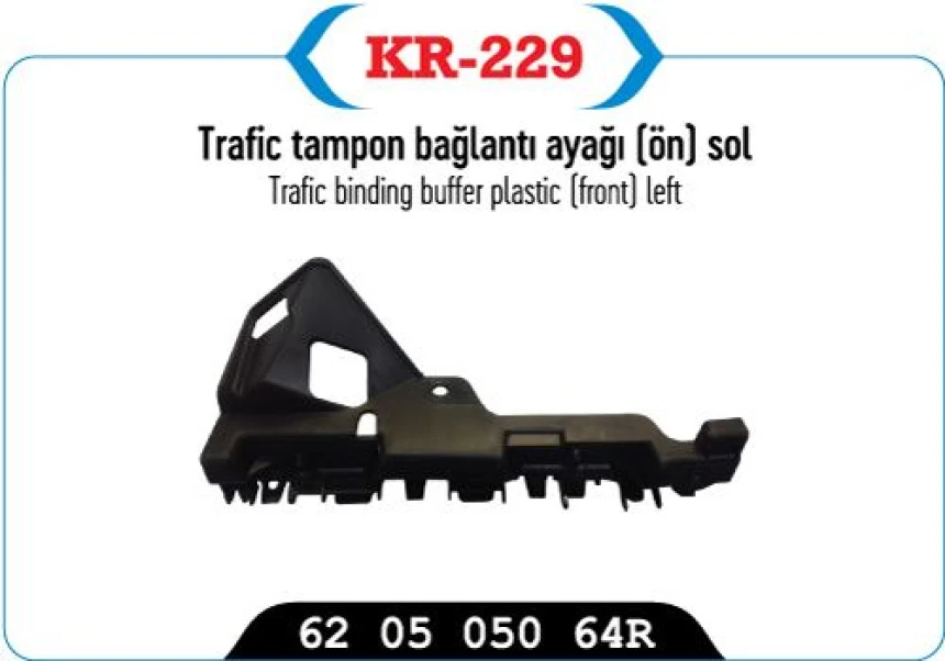 Renault On Tampon Baglantı Ayagı Sol Trafıc - Kaya 229