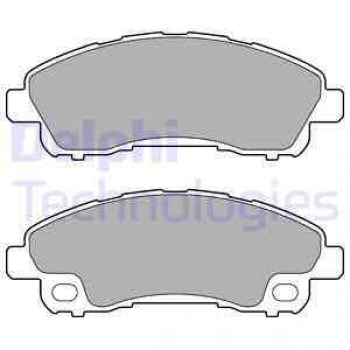 FREN BALATASI ON ARKA DISK MITSUBISHI FUSO CANTER TEB TFB35 TFB35L EURO6 16> - DELPHI LP2716