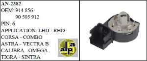 KONTAK TERMİNALİ>OPEL ASTRA G - VECTRA B    >>914856/90505912 - MCAR-AN2382