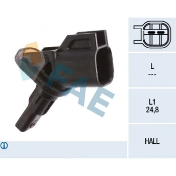 Ford On Abs Hiz Sensoru (sag / Sol) Focus II 04>11 Focus II C Max 04>11 Kuga 08>10 Mondeo 07>14 S Amx Gal - Fae 78180
