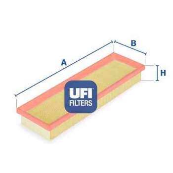 HAVA FILTRESI P207 PARNER II BERLINGO II C3 III C3 PLURIEL C TU3A TU3JP 1.4 8V) / P301 C ELYSEE EC5 - UFI 30.185.00