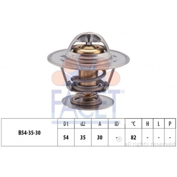 TTERMOSTAT (80°) LAGUNA ASTRA GOLF JETTA PASSAT CORDOBA IBIZA TOLEDO CADDY - FACET 7.8221S