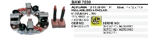 Unıversal Kömür Yuvası-Mt 12v Ym.mit.l300-98----- Fn145/178 4 Kömürlü 6.8x11.8x17.20 - Vertex-Bhm7030