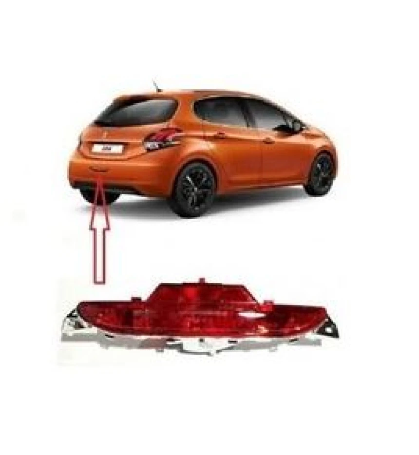 Psa Reflektor Tampon P208 15>21 Opel Corsa F 19>23 Arka Orta - Psa 9674308980