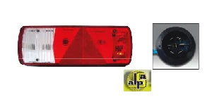 Unıversal Kuyruk Lambası- Sol Yan Lambalı Çok Fonksiyonlu Arka (boynuz Lamba Yok) - Sertplas-0351ll73