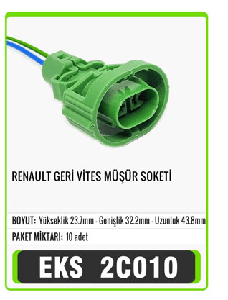 SOKET>RENAULT  G.VİTES MÜŞÜR - EKS-2C010