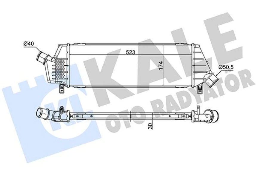 Japon Turbo Radyatörü - Turbo Radyatörü - Kal 375765