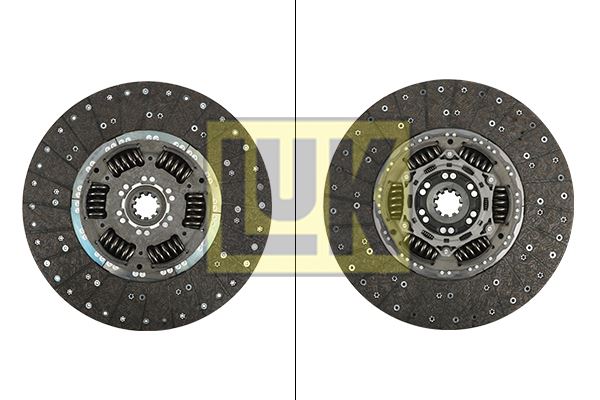 DEBRIYAJ BALATASI DAF CF65 0113 CF 14 LF 13  /  IVECO EUROCARGO V 100-120-140-160-180 15  395 MM - LUK 340008710