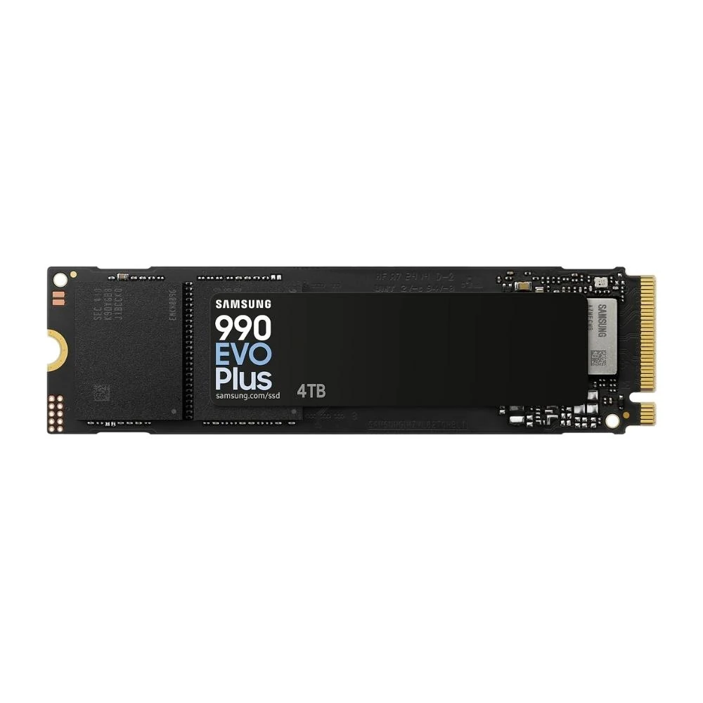 Samsung 4TB 990 EVO PLUS MZ-V9S4T0BW 7250-6300 MB-sn PCIe NVMe M.2 SSD Disk