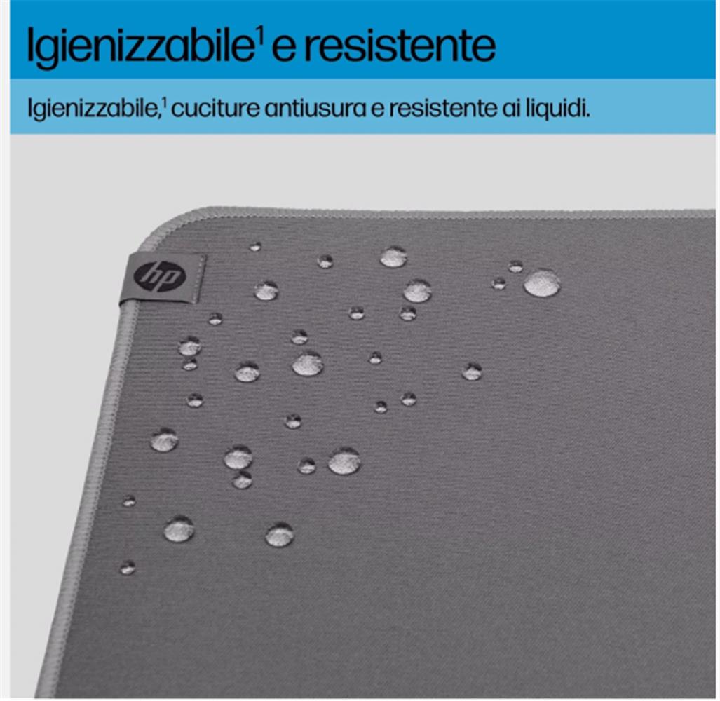 HP 105 8X595AA Temizlenebilir Mouse Pad  Gri Renk