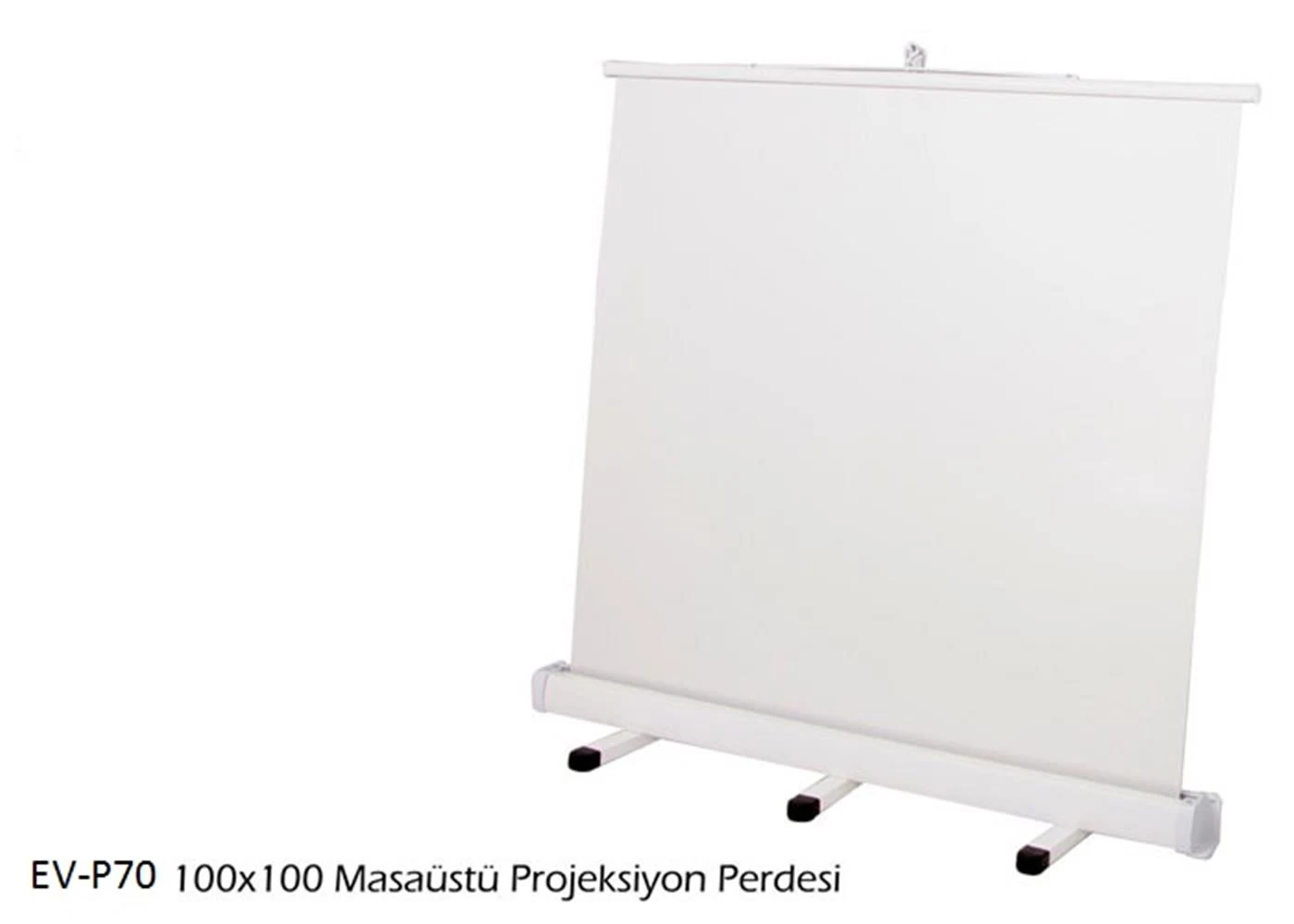 100-100 Masaüstü Portatif Projeksiyon Perdesi