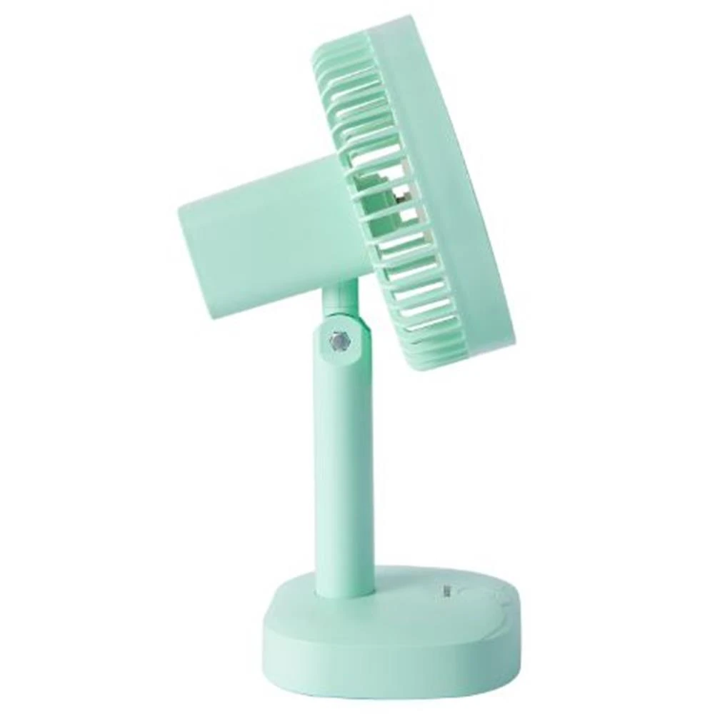 Everest EFN-510 Yeşil- Sarı 1200mAh 5 İnç 3 Hız Kademeli Dönebilen Masaüstü Usb Fan