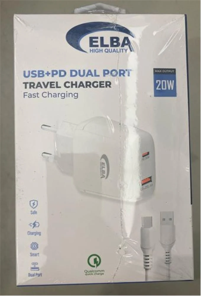 ELB44 ELBA 20W 2Lİ PD+USB TYPE-C SET