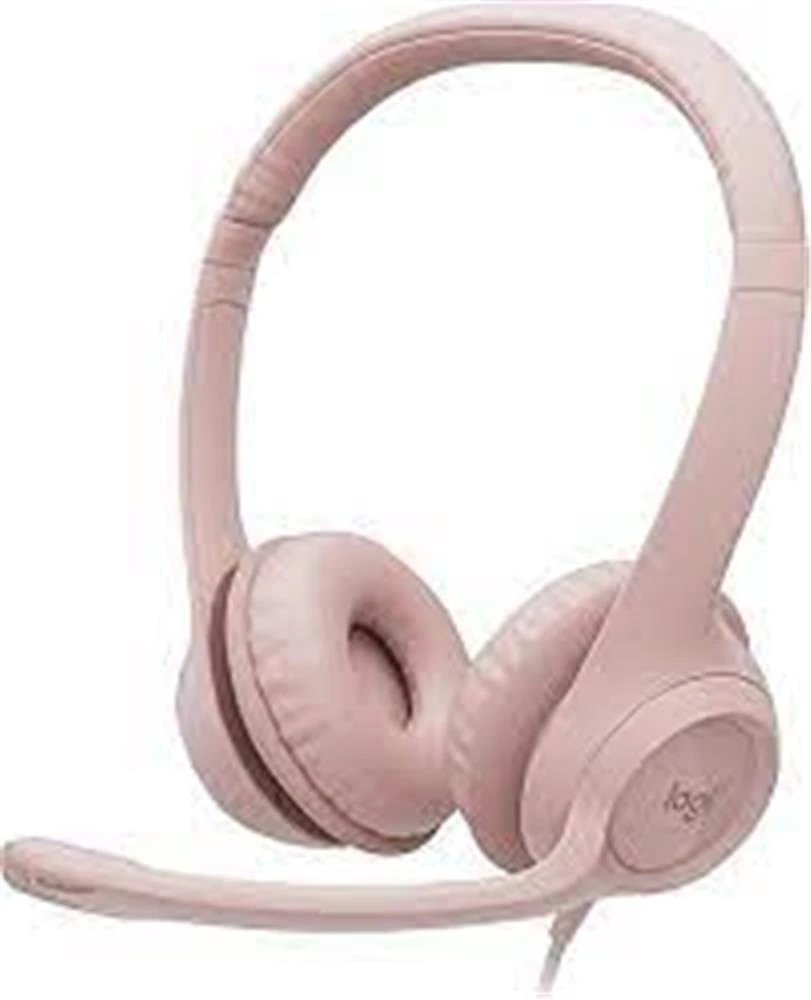 Logitech 981-001281 H390 Pudra Pembe Usb Mikrofonlu Kulaklık