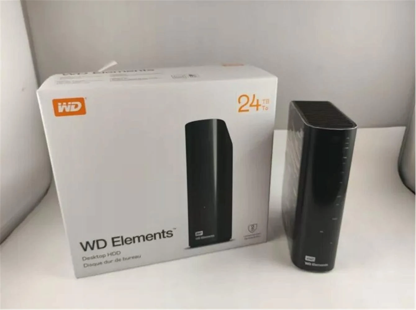 Wd 24TB Elements 3.5" WDBWLG0240HBK-EESN Siyah Harici Disk