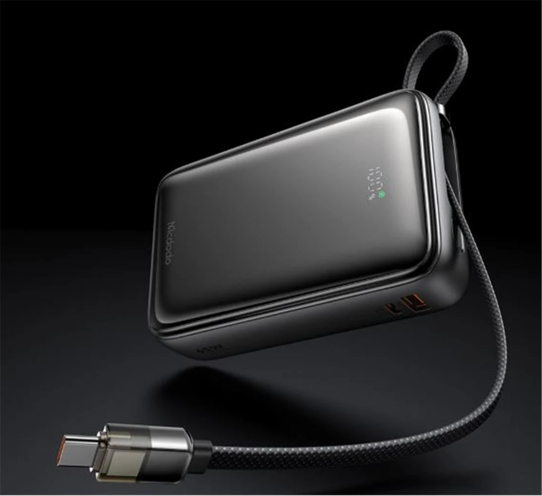 Mcdodo MC-6370 20000mAh 65W Dahili Kablolu Powerbank